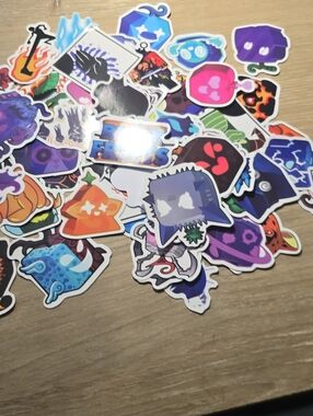 Kids Decorative Character Sticker Pack - Multicolor